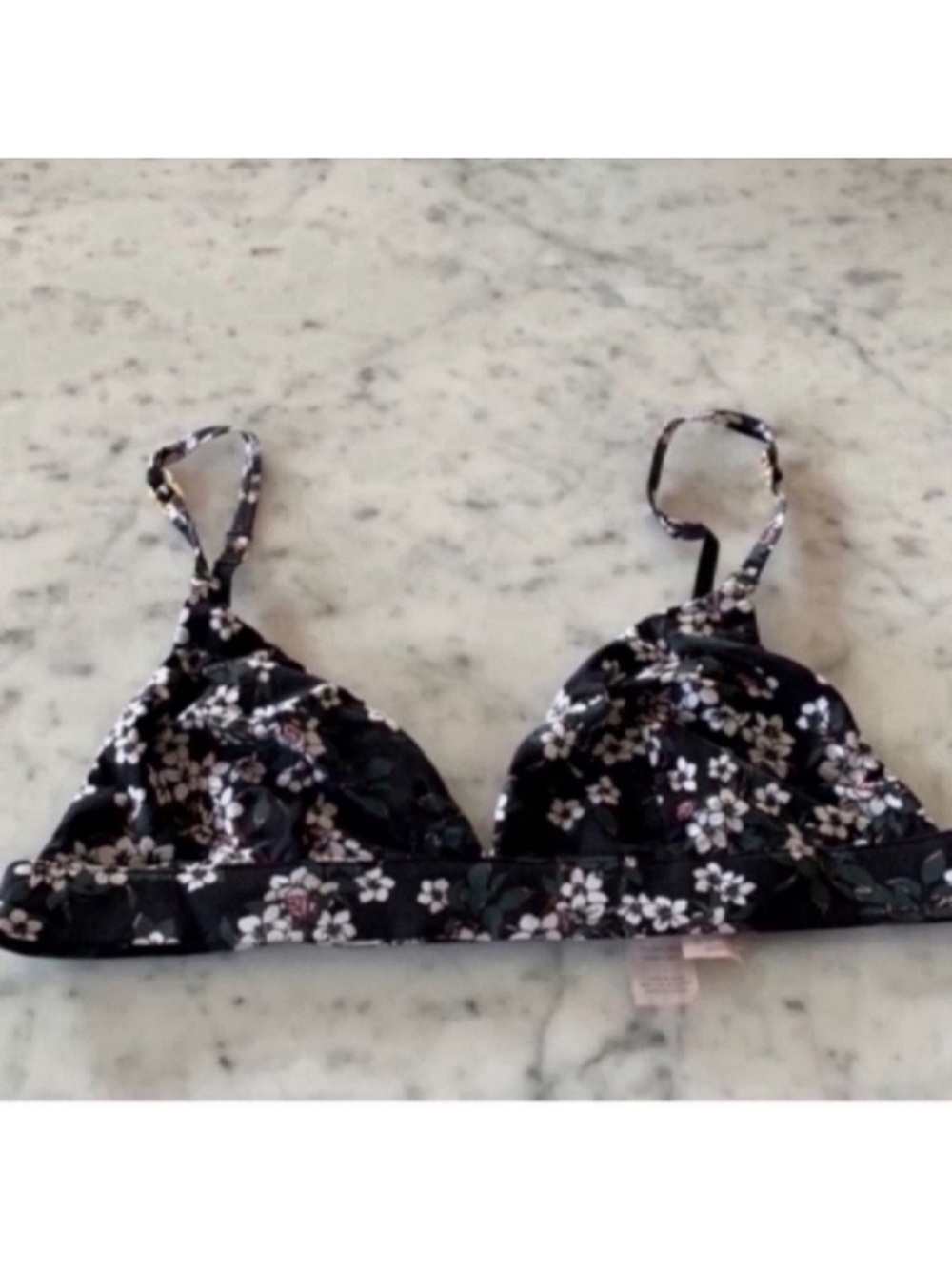 Like New Stella McCartney Floral Bralette- Size Small